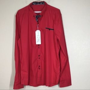 Coofandy Front Pocket Button Down